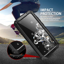 Load image into Gallery viewer, R-JUST Waterproof Shockproof Dustproof Metal + Silicone Protective Case