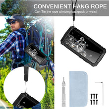 Load image into Gallery viewer, R-JUST Waterproof Shockproof Dustproof Metal + Silicone Protective Case