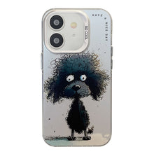Load image into Gallery viewer, Animal Pattern Oil Painting Series PC + TPU Phone Case, For iPhone 12