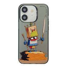 Load image into Gallery viewer, Animal Pattern Oil Painting Series PC + TPU Phone Case, For iPhone 12