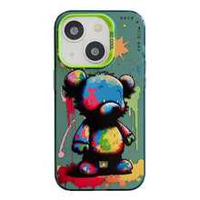 Load image into Gallery viewer, Animal Pattern Oil Painting Series PC + TPU Phone Case, For iPhone 13