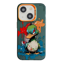 Load image into Gallery viewer, Animal Pattern Oil Painting Series PC + TPU Phone Case, For iPhone 13
