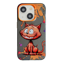Load image into Gallery viewer, Animal Pattern Oil Painting Series PC + TPU Phone Case, For iPhone 13