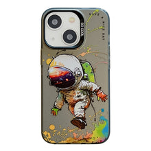Load image into Gallery viewer, Animal Pattern Oil Painting Series PC + TPU Phone Case, For iPhone 13