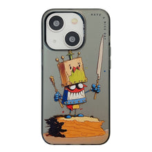 Load image into Gallery viewer, Animal Pattern Oil Painting Series PC + TPU Phone Case, For iPhone 13