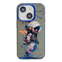 Load image into Gallery viewer, Animal Pattern Oil Painting Series PC + TPU Phone Case, For iPhone 13