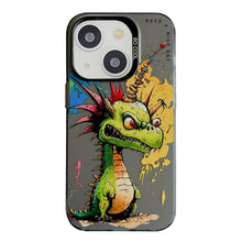 Load image into Gallery viewer, Animal Pattern Oil Painting Series PC + TPU Phone Case, For iPhone 14