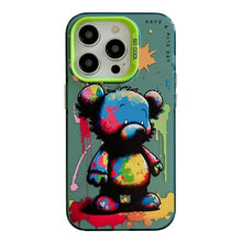Load image into Gallery viewer, Animal Pattern Oil Painting Series PC + TPU Phone Case, For iPhone 14 Pro Max
