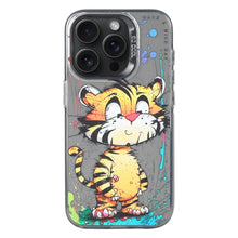 Load image into Gallery viewer, Animal Pattern Oil Painting Series PC + TPU Phone Case, For iPhone 14 Pro Max