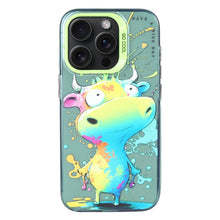 Load image into Gallery viewer, Animal Pattern Oil Painting Series PC + TPU Phone Case, For iPhone 14 Pro Max