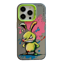 Load image into Gallery viewer, Animal Pattern Oil Painting Series PC + TPU Phone Case, For iPhone 14 Pro Max