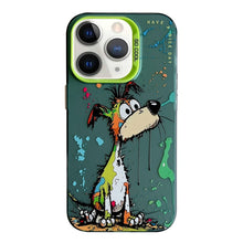 Load image into Gallery viewer, Animal Pattern Oil Painting Series PC + TPU Phone Case, For iPhone 11 Pro Max