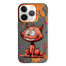 Load image into Gallery viewer, Animal Pattern Oil Painting Series PC + TPU Phone Case, For iPhone 11 Pro Max