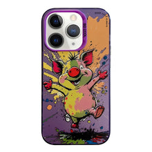 Load image into Gallery viewer, Animal Pattern Oil Painting Series PC + TPU Phone Case, For iPhone 11 Pro Max