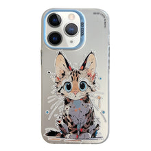 Load image into Gallery viewer, Animal Pattern Oil Painting Series PC + TPU Phone Case, For iPhone 11 Pro Max