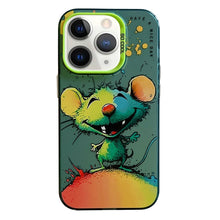 Load image into Gallery viewer, Animal Pattern Oil Painting Series PC + TPU Phone Case, For iPhone 11 Pro Max