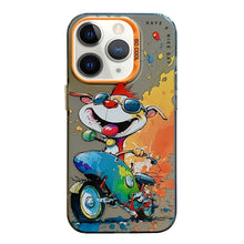 Load image into Gallery viewer, Animal Pattern Oil Painting Series PC + TPU Phone Case, For iPhone 11 Pro Max