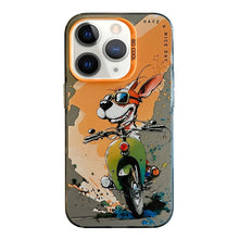 Load image into Gallery viewer, Animal Pattern Oil Painting Series PC + TPU Phone Case, For iPhone 11 Pro Max