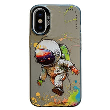 Load image into Gallery viewer, Animal Pattern Oil Painting Series PC + TPU Phone Case, For iPhone X / XS