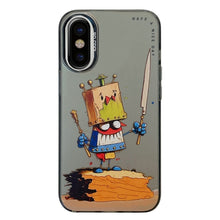 Load image into Gallery viewer, Animal Pattern Oil Painting Series PC + TPU Phone Case, For iPhone X / XS