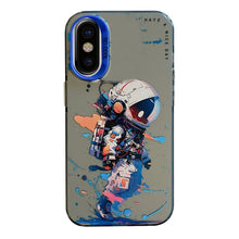 Load image into Gallery viewer, Animal Pattern Oil Painting Series PC + TPU Phone Case, For iPhone X / XS