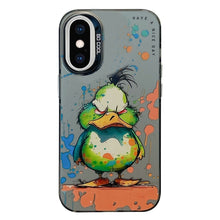 Load image into Gallery viewer, Animal Pattern Oil Painting Series PC + TPU Phone Case, For iPhone XS Max
