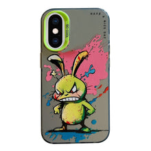 Load image into Gallery viewer, Animal Pattern Oil Painting Series PC + TPU Phone Case, For iPhone XS Max