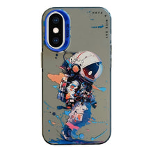 Load image into Gallery viewer, Animal Pattern Oil Painting Series PC + TPU Phone Case, For iPhone XS Max