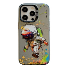Load image into Gallery viewer, Animal Pattern Oil Painting Series PC + TPU Phone Case, For iPhone 16 Pro Max