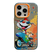 Load image into Gallery viewer, Animal Pattern Oil Painting Series PC + TPU Phone Case, For iPhone 16 Pro Max