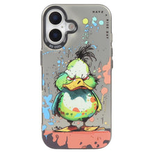 Load image into Gallery viewer, Animal Pattern Oil Painting Series PC + TPU Phone Case, For iPhone 16 Plus