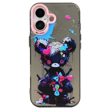 Load image into Gallery viewer, Animal Pattern Oil Painting Series PC + TPU Phone Case, For iPhone 16 Plus