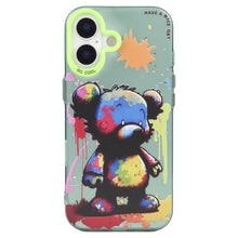 Load image into Gallery viewer, Animal Pattern Oil Painting Series PC + TPU Phone Case, For iPhone 16