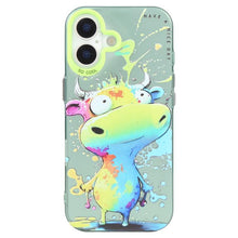 Load image into Gallery viewer, Animal Pattern Oil Painting Series PC + TPU Phone Case, For iPhone 16