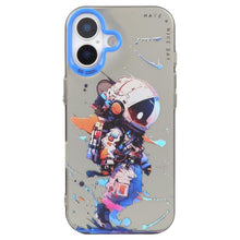Load image into Gallery viewer, Animal Pattern Oil Painting Series PC + TPU Phone Case, For iPhone 17