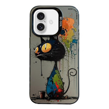 Load image into Gallery viewer, Animal Pattern Oil Painting Series PC + TPU Phone Case, For iPhone Air