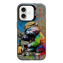 Load image into Gallery viewer, Animal Pattern Oil Painting Series PC + TPU Phone Case, For iPhone Air