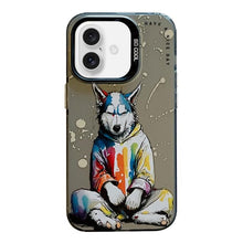 Load image into Gallery viewer, Animal Pattern Oil Painting Series PC + TPU Phone Case, For iPhone Air