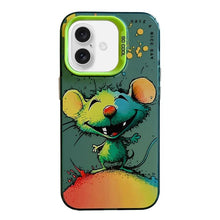 Load image into Gallery viewer, Animal Pattern Oil Painting Series PC + TPU Phone Case, For iPhone Air