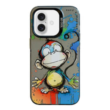 Load image into Gallery viewer, Animal Pattern Oil Painting Series PC + TPU Phone Case, For iPhone Air