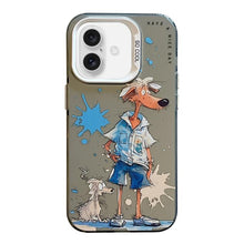 Load image into Gallery viewer, Animal Pattern Oil Painting Series PC + TPU Phone Case, For iPhone Air