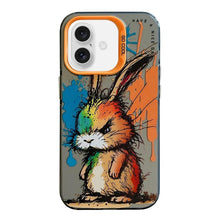 Load image into Gallery viewer, Animal Pattern Oil Painting Series PC + TPU Phone Case, For iPhone Air