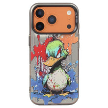 Load image into Gallery viewer, Animal Pattern Oil Painting Series PC + TPU Phone Case, For iPhone 17 Pro