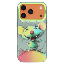 Load image into Gallery viewer, Animal Pattern Oil Painting Series PC + TPU Phone Case, For iPhone 17 Pro