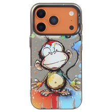 Load image into Gallery viewer, Animal Pattern Oil Painting Series PC + TPU Phone Case, For iPhone 17 Pro