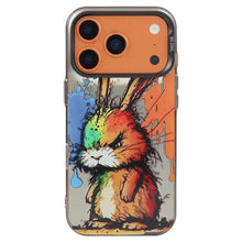 Load image into Gallery viewer, Animal Pattern Oil Painting Series PC + TPU Phone Case, For iPhone 17 Pro