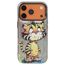 Load image into Gallery viewer, Animal Pattern Oil Painting Series PC + TPU Phone Case, For iPhone 17 Pro Max