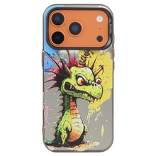Load image into Gallery viewer, Animal Pattern Oil Painting Series PC + TPU Phone Case, For iPhone 17 Pro Max