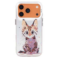 Load image into Gallery viewer, Animal Pattern Oil Painting Series PC + TPU Phone Case, For iPhone 17 Pro Max