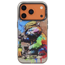 Load image into Gallery viewer, Animal Pattern Oil Painting Series PC + TPU Phone Case, For iPhone 17 Pro Max